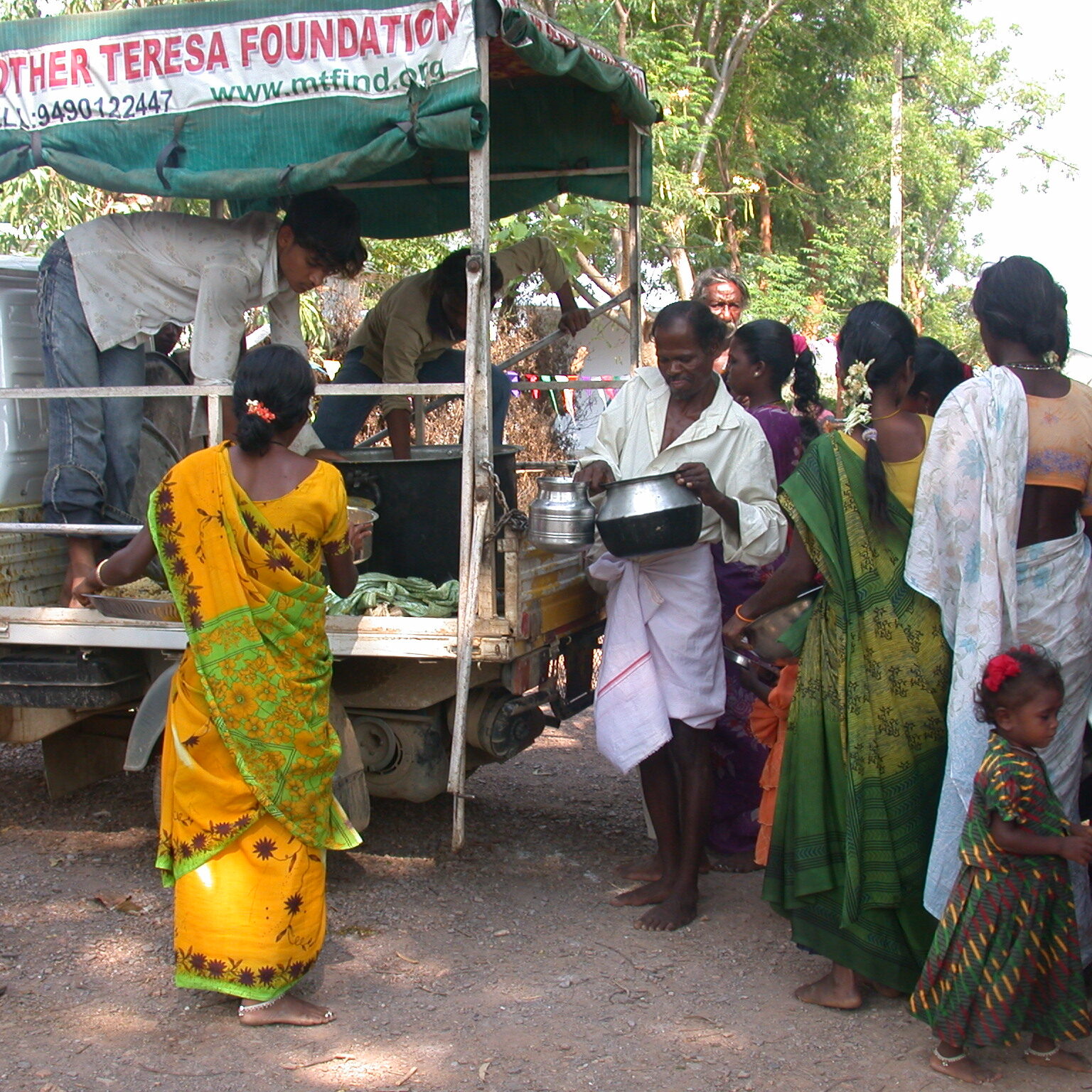 Food Distribution to the needy people