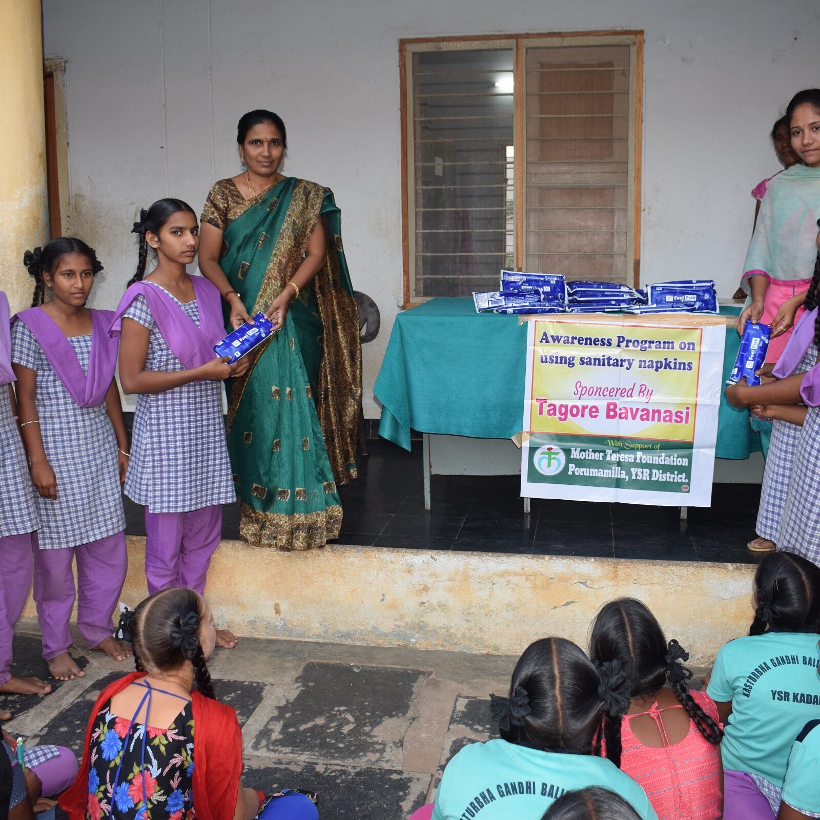 Sanitary Napkins Distribution