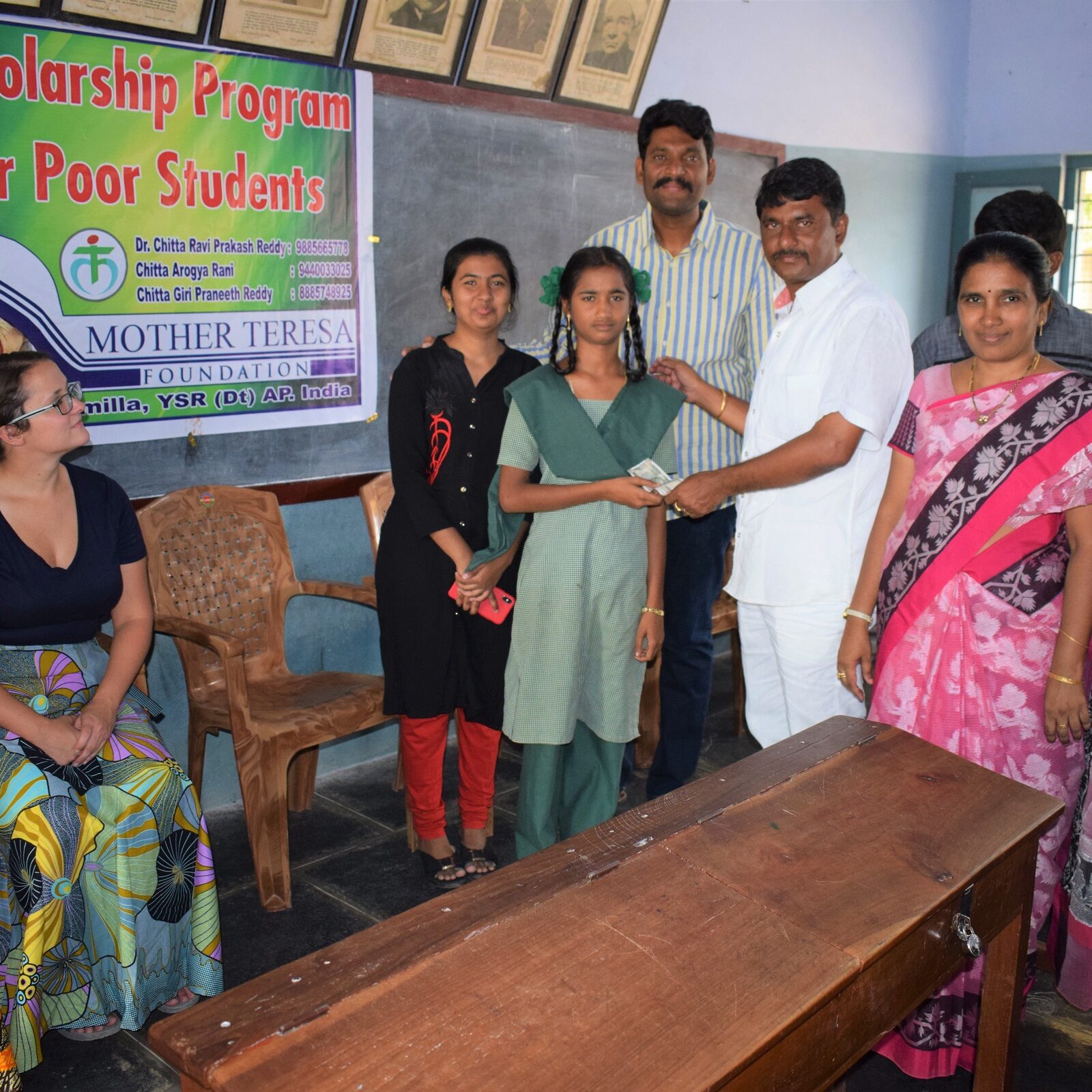 Scholarship for poor school students